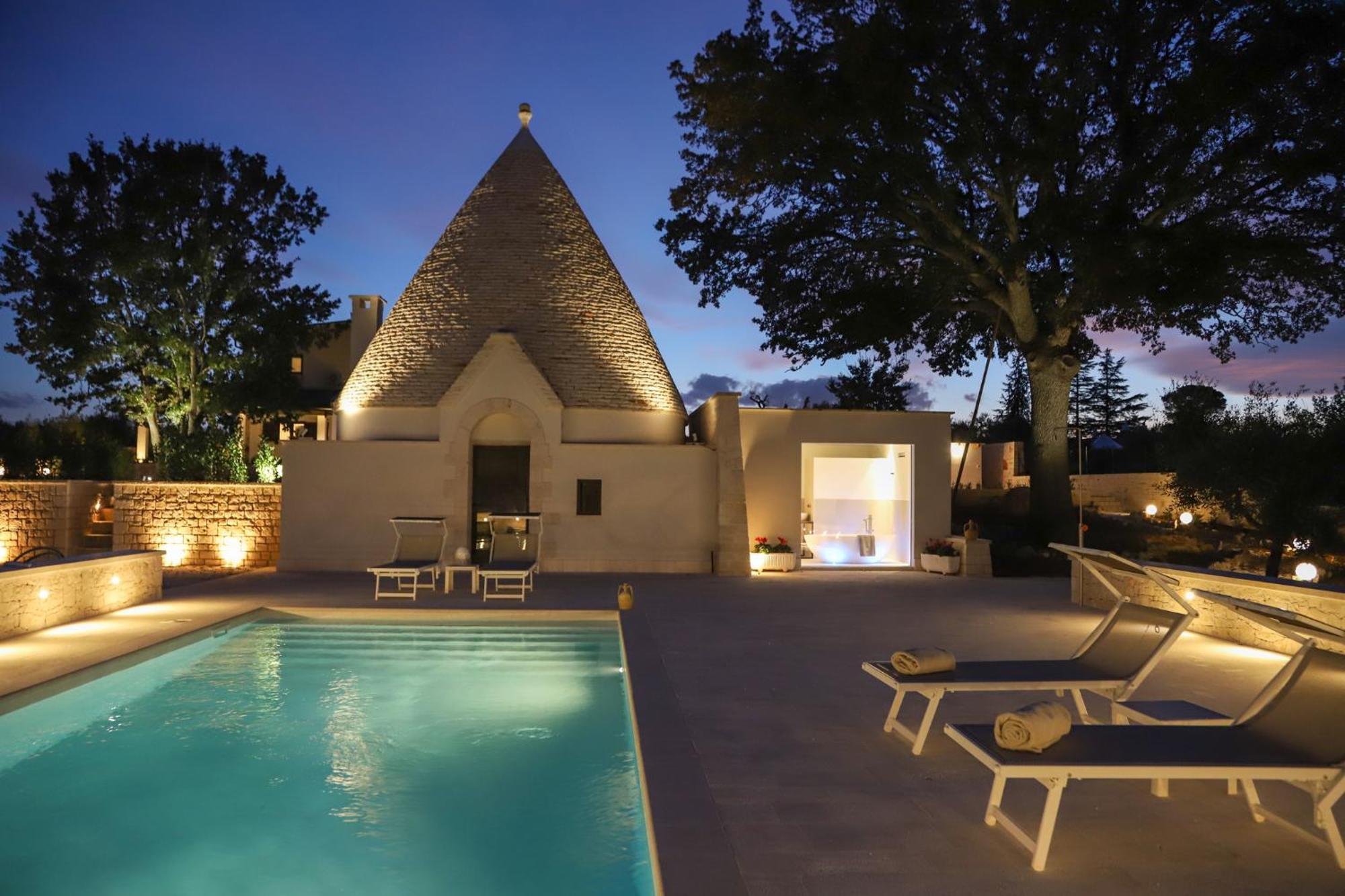 Td Trullo Roverella Charming Trullo With Pool Castellana Grotte Exterior foto